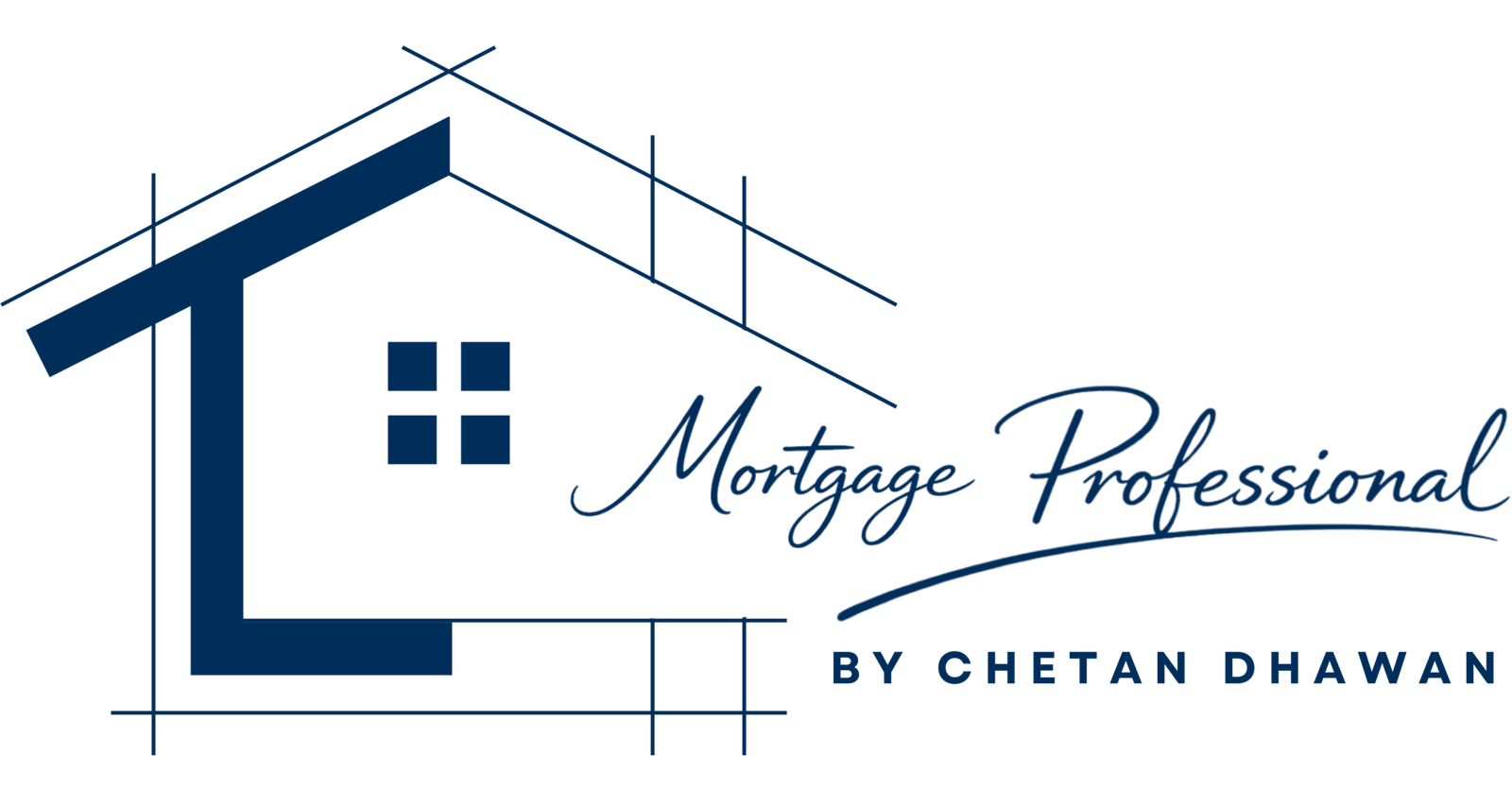 Simple Minimalist Home Real Estate Logo